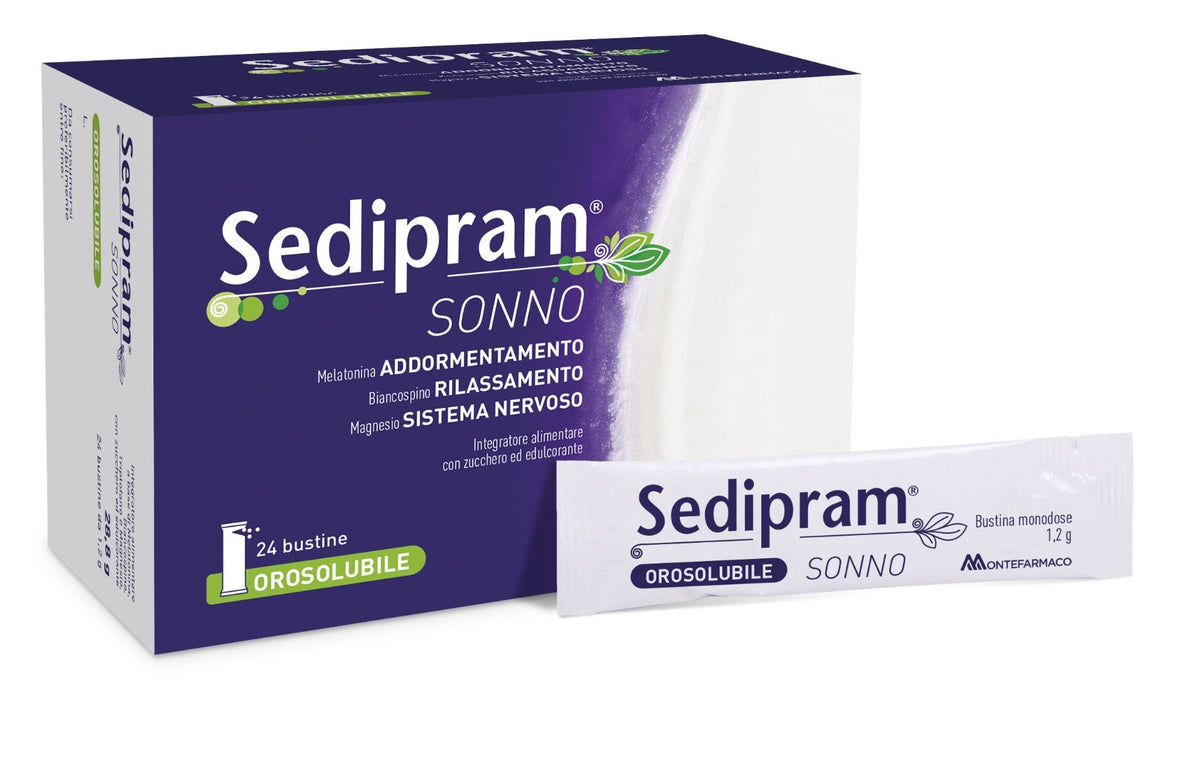 Sedipram Sonno 24 Stick Orosolubile-1