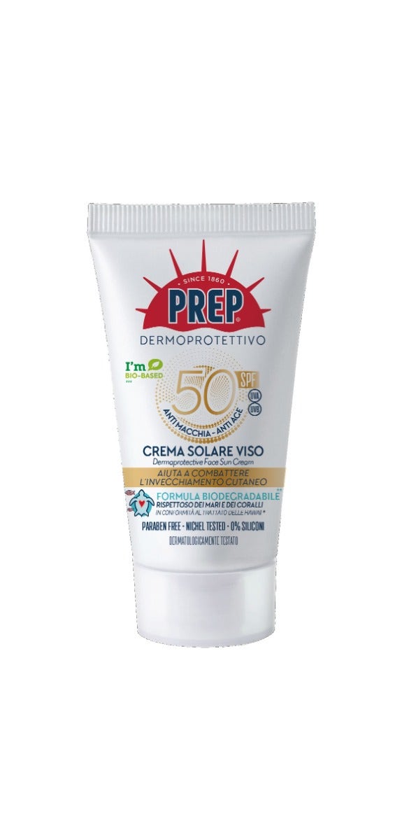 Prep Dermoprotettivo Crema Solare Viso 50ml SPF50-1