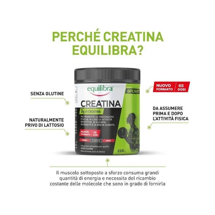 Equilibra Creatina Integratore 220g-11