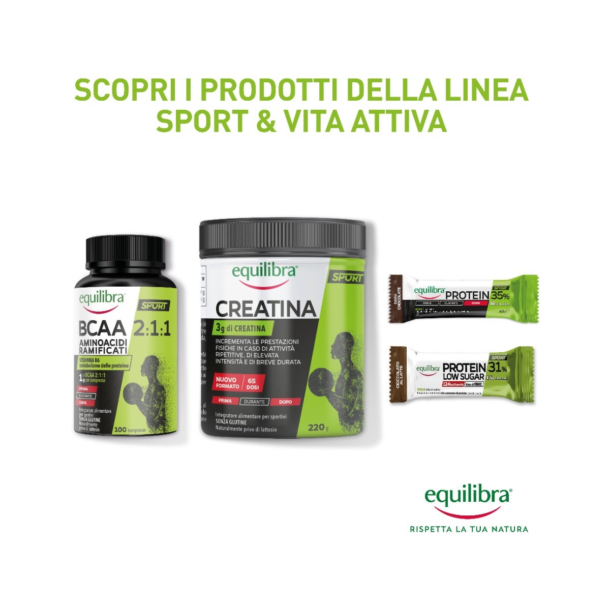 Equilibra Creatina Integratore 220g-6