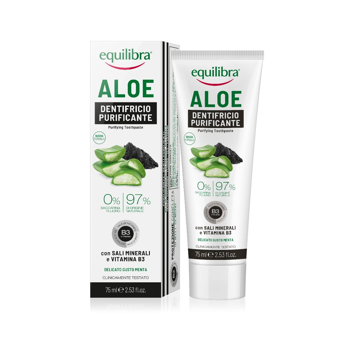 Equilibra Aloe Dentifricio Purificante 75ml-2
