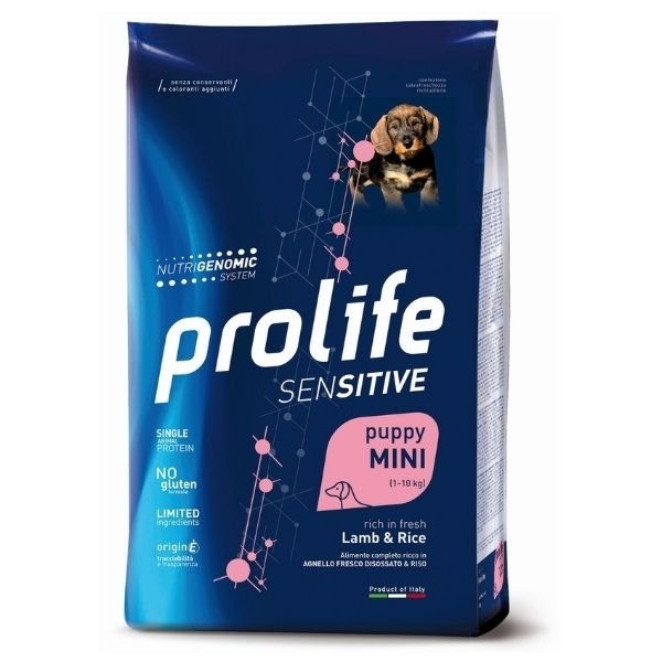 Prolife Dog Sensitive Puppy Mini Lamb & Rice 2Kg-1