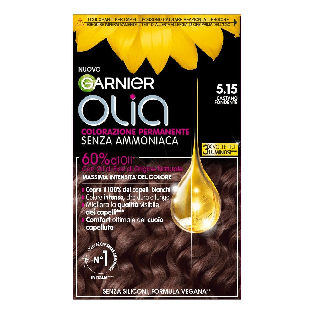Garnier Olia Colorazione Capelli 5.15 Castano Fondente-1
