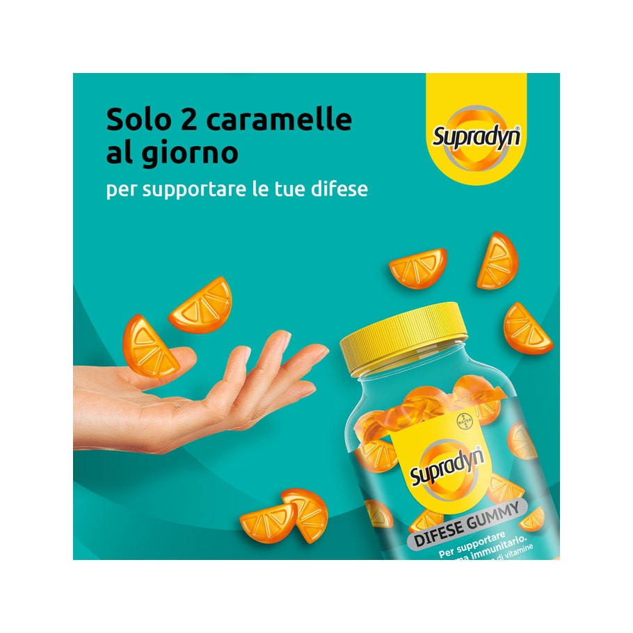 Supradyn Difese Gummy 60 Caramelle Gommose-6