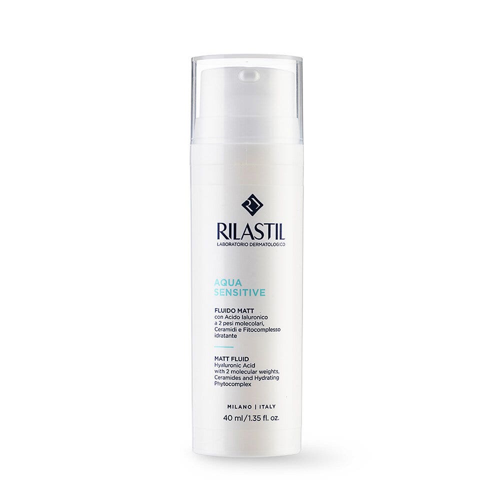 Rilastil Aqua Sensitive Fluido Matt Viso 40ml-1