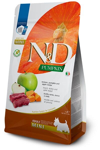 Farmina N&D Pumpkin Cibo Secco Cervo Zucca E Mela Per Cani Adulti Sacco 2kg-2