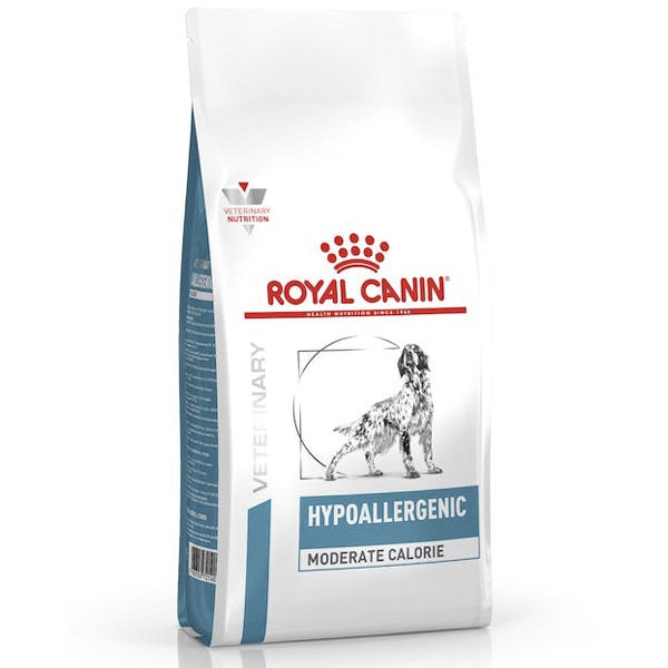 Royal Canin Veterinary Hypoallergenic Moderate Calorie Crocchette Per Cani Adulti Sacco 1,5Kg-1