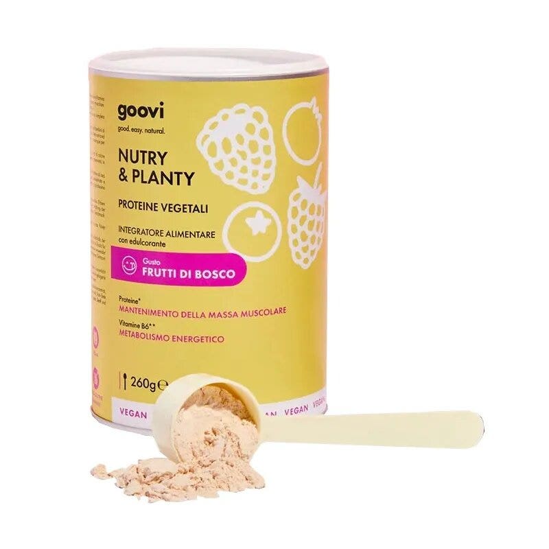 Goovi Proteine Vegetali Frutti Di Bosco 260g-1