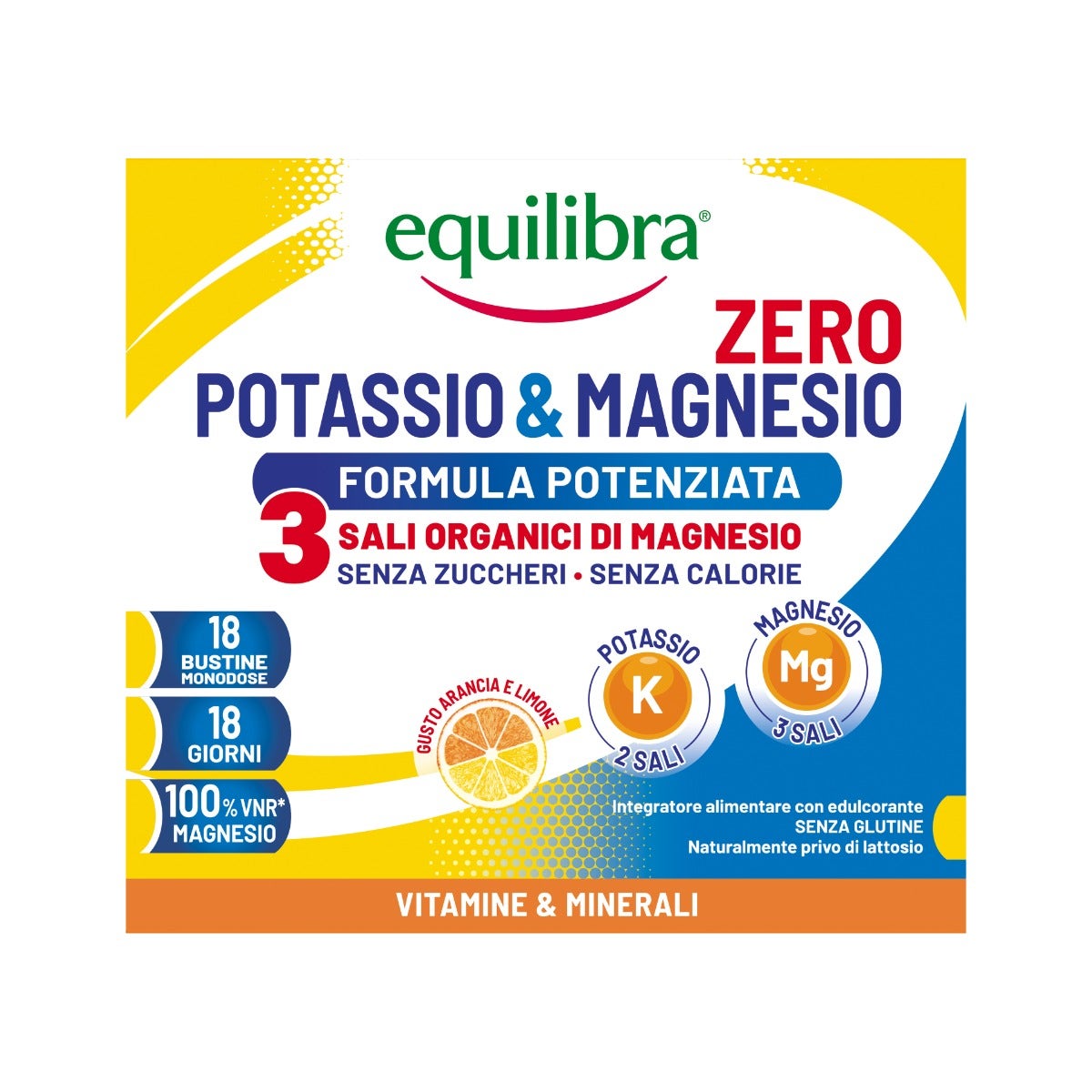Equilibra Potassio & Magnesio Zero3 18 Bustine-2