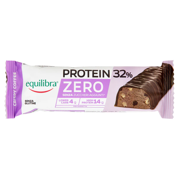 Equilibra Protein 32% Zero Crispy Coffee 1 Barretta Da 45g