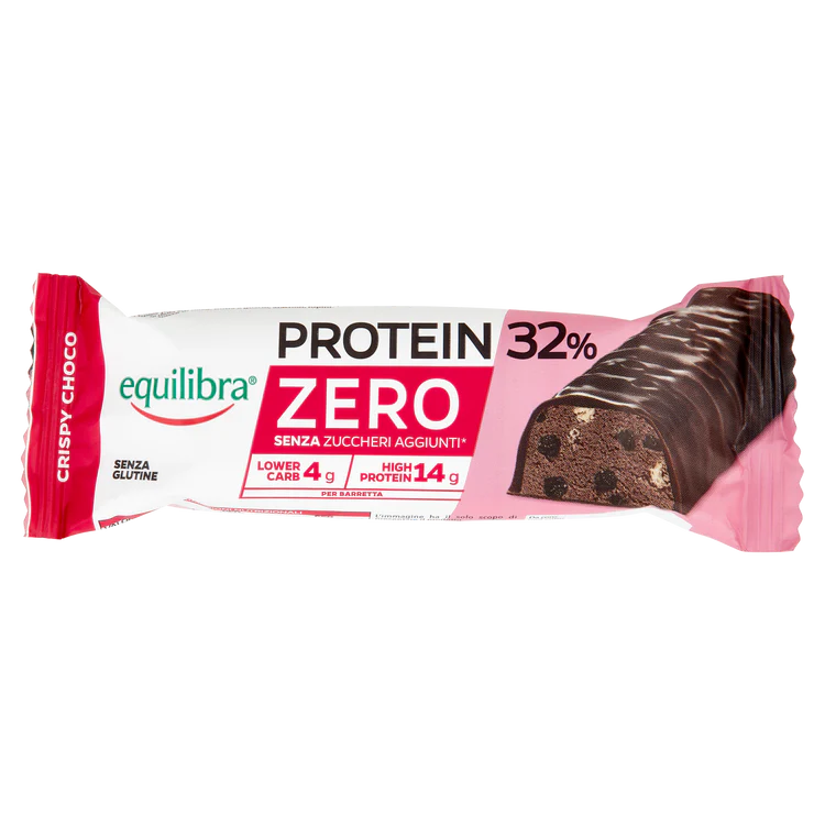 Equilibra Protein 32% Zero Crispy Choco Barretta 45g