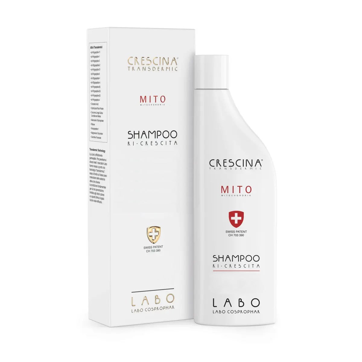 Crescina Shampoo Ri-Crescita Mito 200 Donna 150ml-1