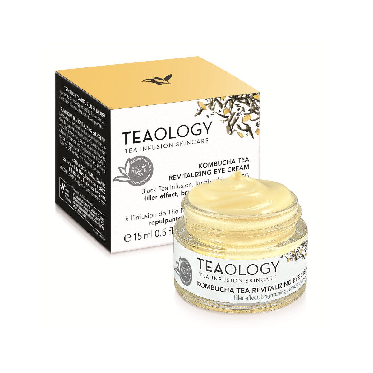 Teaology Kombucha Tea Crema Occhi Rivitalizzante 15ml-2