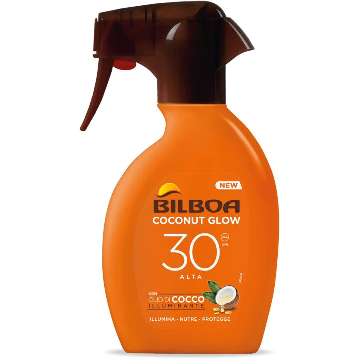 Bilboa Coconut Glow Spray Solare Trigger SPF30 250ml-1