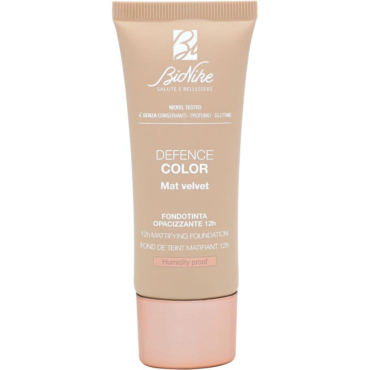 Bionike Defence Color Mat Velvet Fondotinta N. 401 Perle 30ml-3