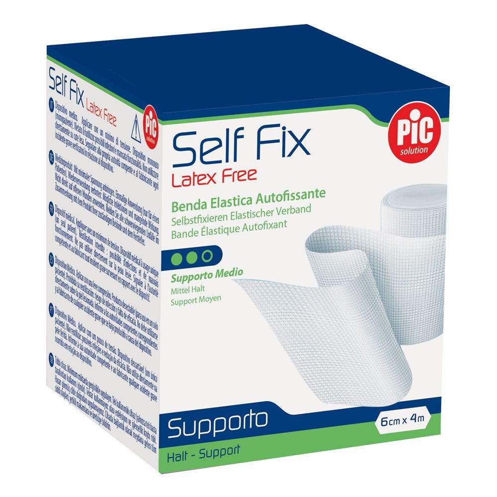 Benda Elastica Pic Selffix Senza Lattice m 4x8 cm-1