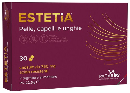 Panaros Estetia Pelli Capelli e Unghie 30 Capsule-0