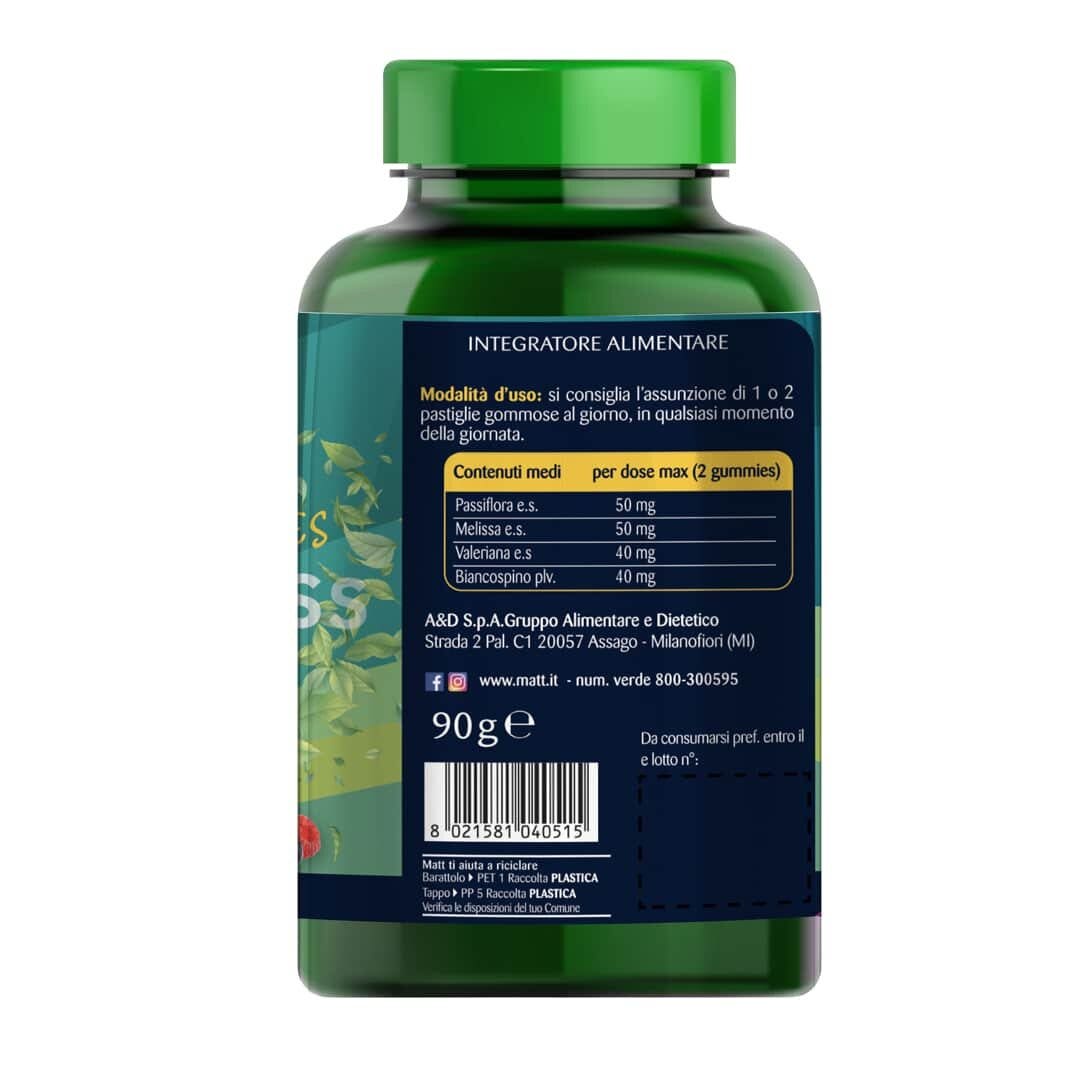 Matt No Stress Gummies 30 Pastiglie Gommose-3