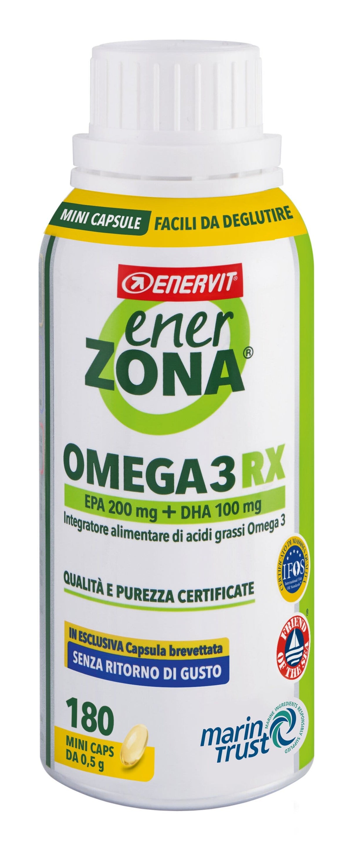 Enerzona Omega 3 RX 180 Mini Capsule Da 0,5g-3