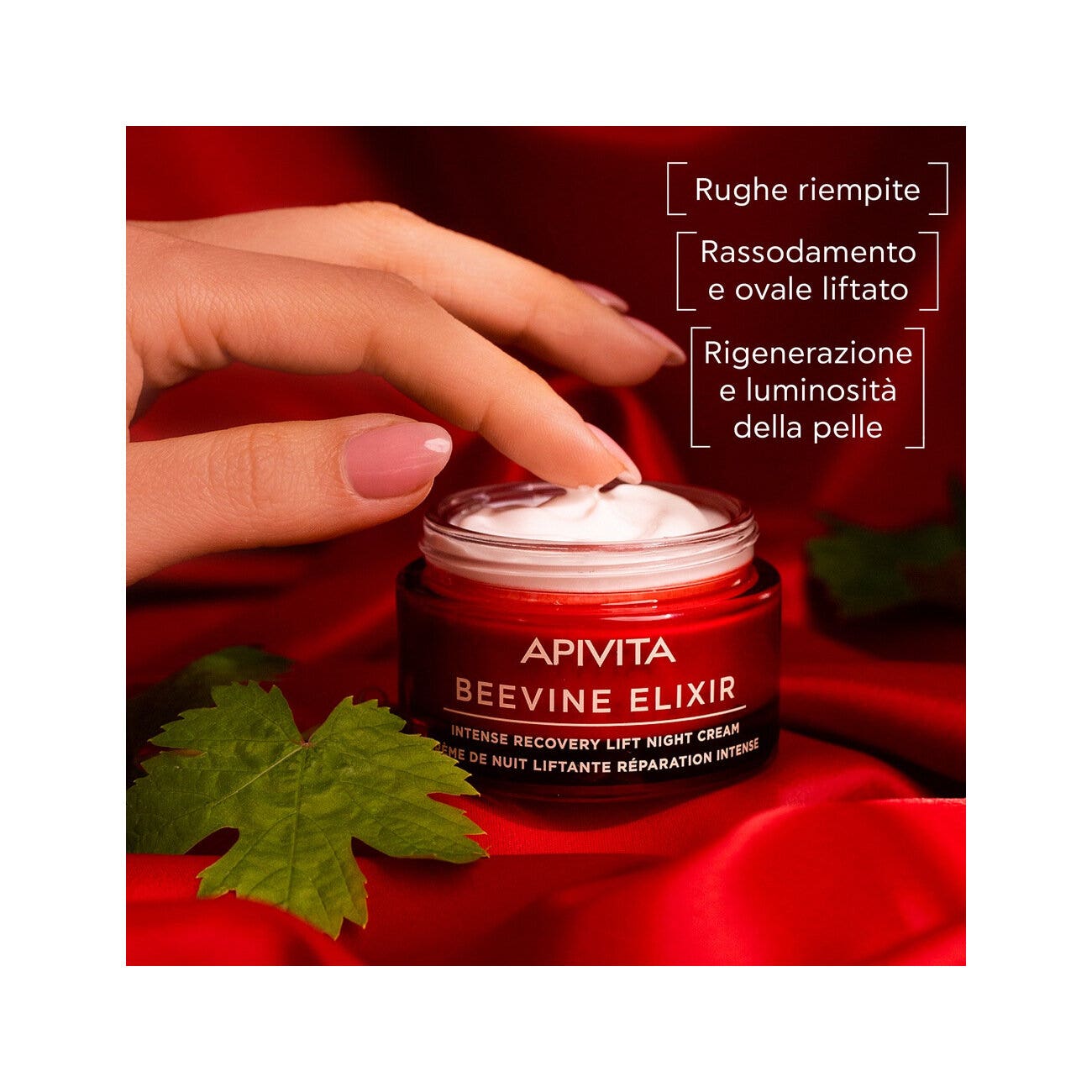 Apivita Beevine Elixir Crema Notte Intensiva Liftante Rigenerante 50ml-2