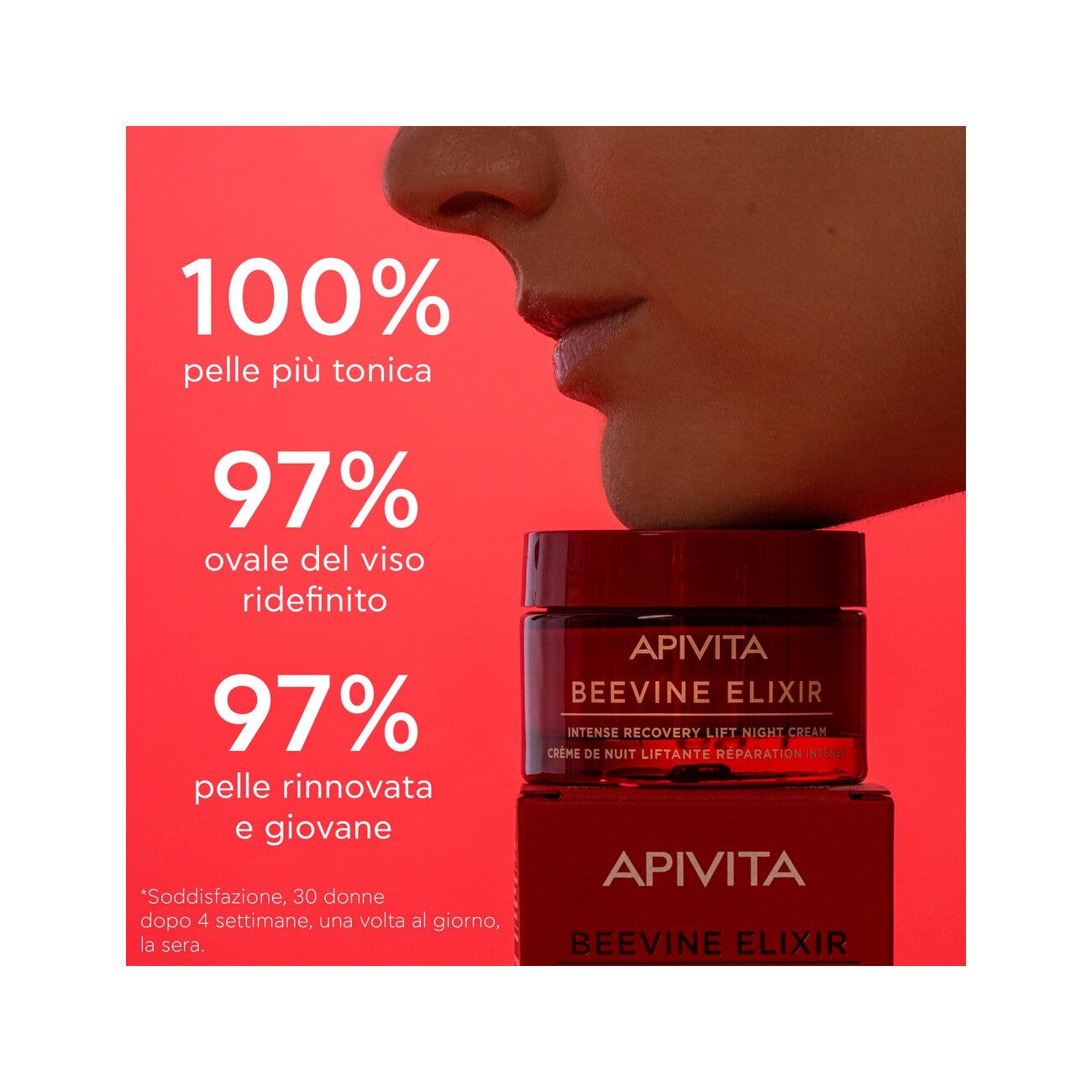 Apivita Beevine Elixir Crema Notte Intensiva Liftante Rigenerante 50ml-4