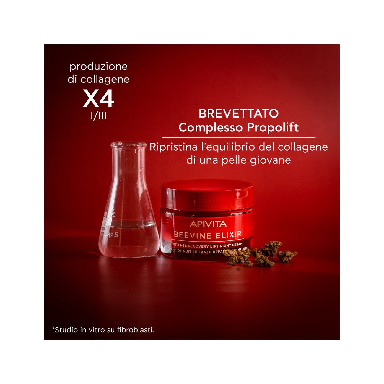 Apivita Beevine Elixir Crema Notte Intensiva Liftante Rigenerante 50ml-6
