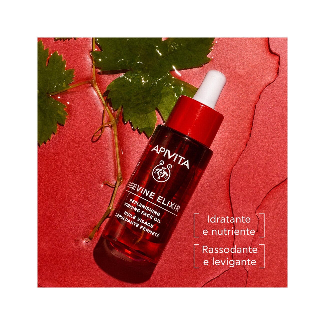 Apivita Beevine Elixir Olio Viso Ricostituente Rassodante 30ml-2