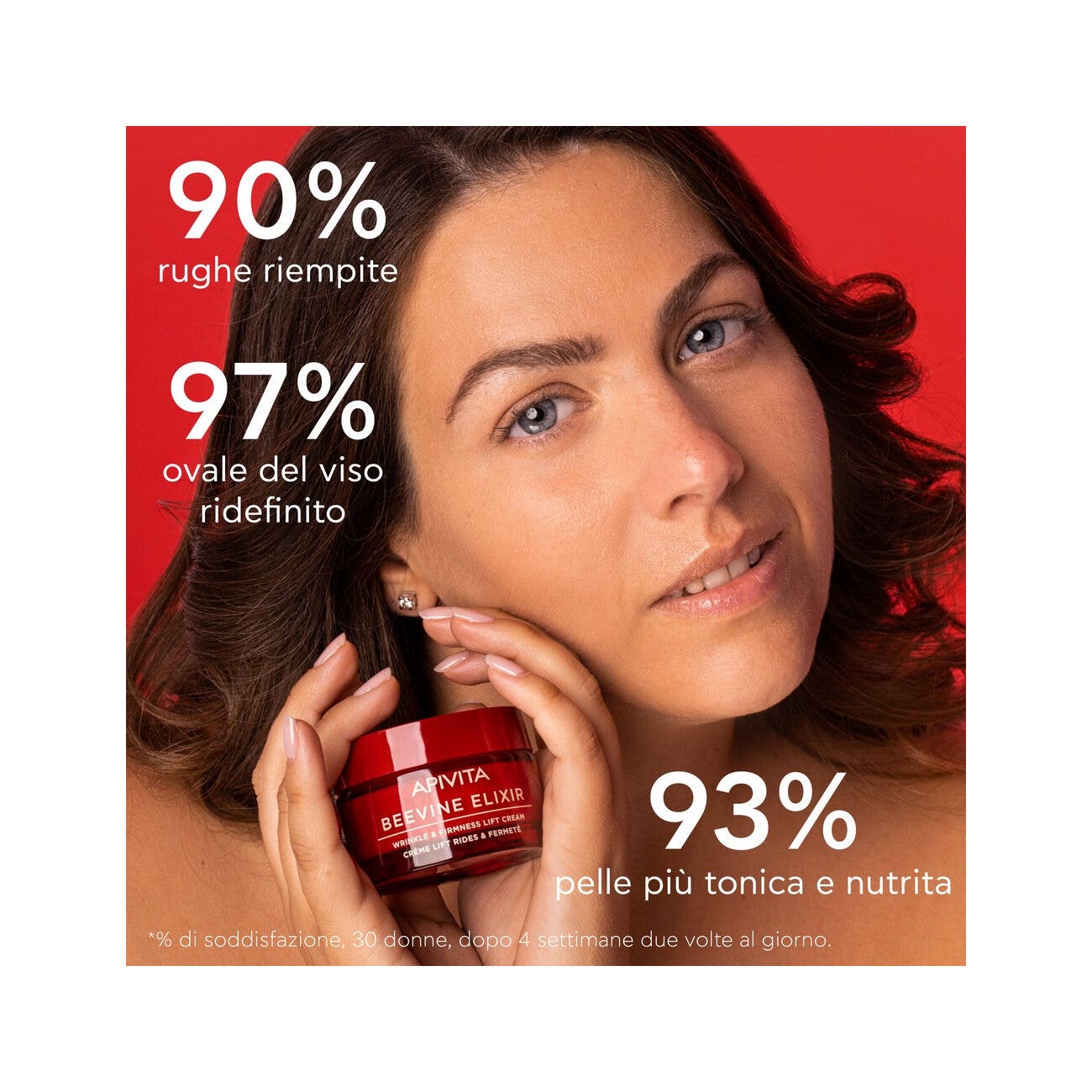 Apivita Beevine Elixir Crema Anti-Rughe Rassodante Liftante Texture Ricca 50ml-4
