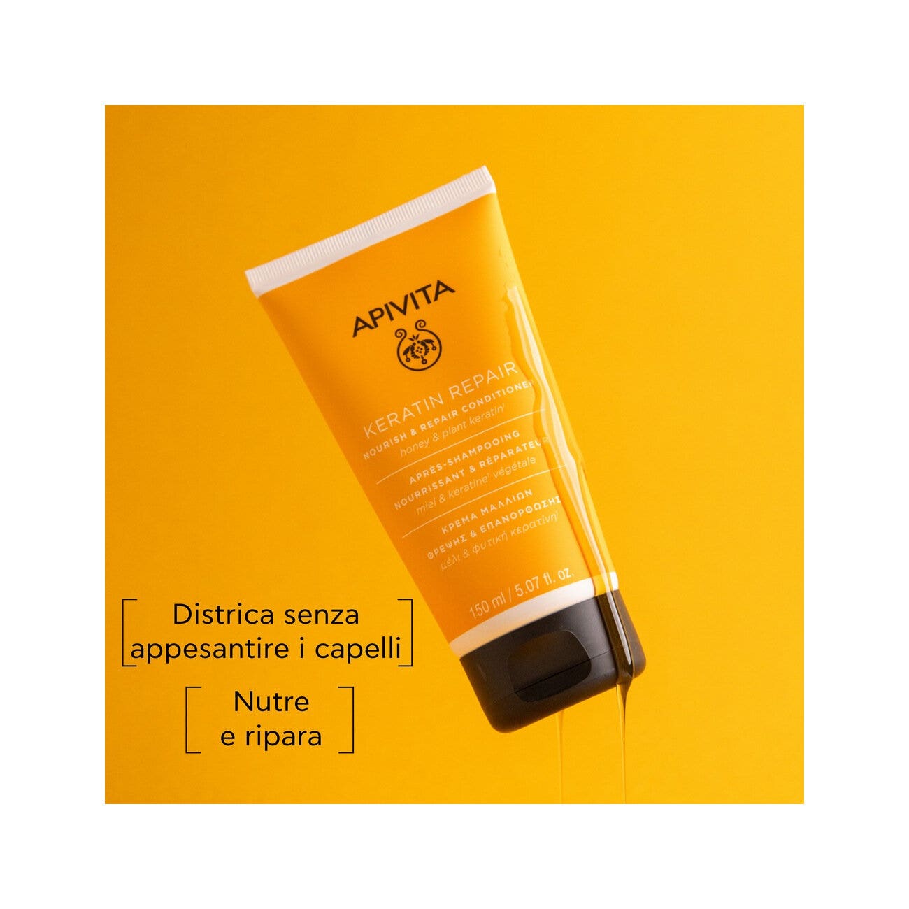 Apivita Keratin Repair Balsamo Nutriente Riparatore 150ml-2