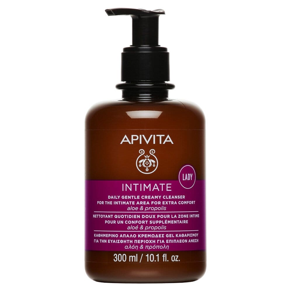 Apivita Intimate Lady Gel Detergente Intimo Delicato 300ml-1