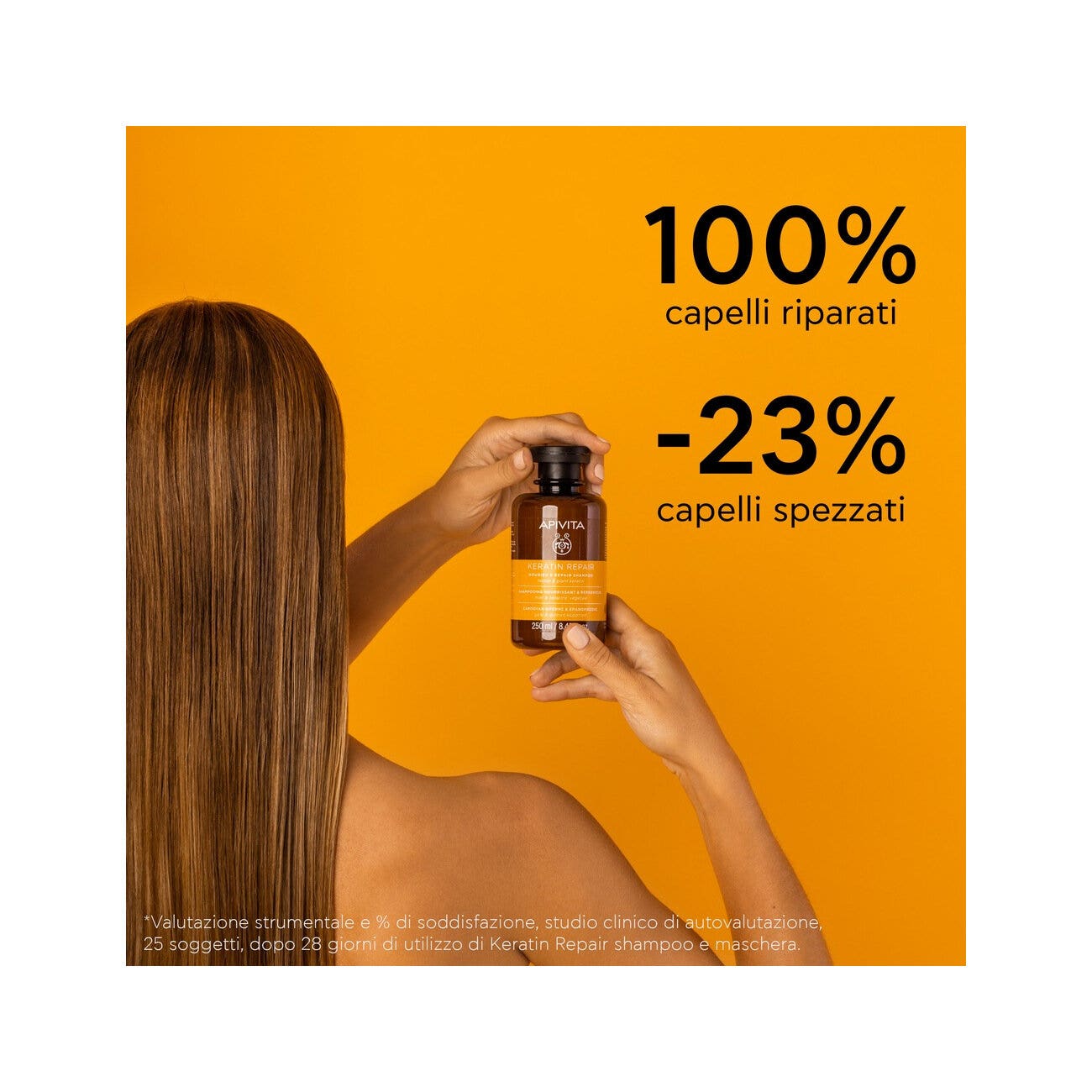 Apivita Keratin Repair Shampoo Nutriente Riparatore 250ml-6