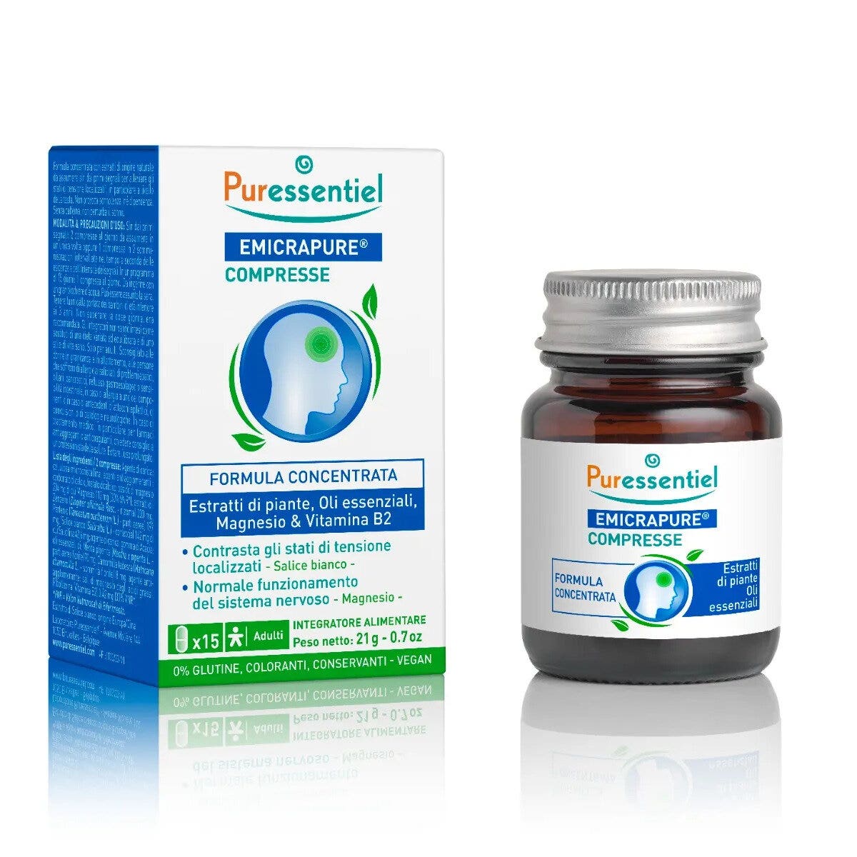 Puressentiel Emicrapure 15 Compresse-2