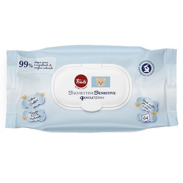 Trudy Baby Salviettine Sensitive 64 Pezzi-1