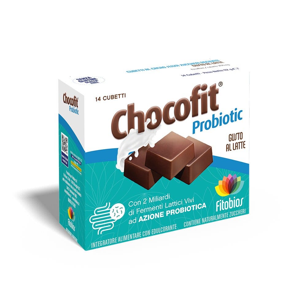 Fitobios Chocofit Prebiotic 14 Cioccolatini-1