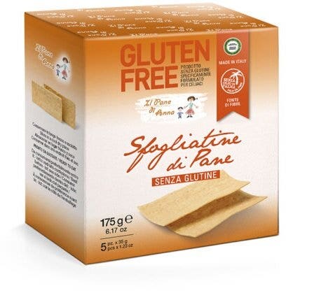 Pane Di Anna Sfogliatine Di Pane Senza Glutine e Lattosio 175 g-1