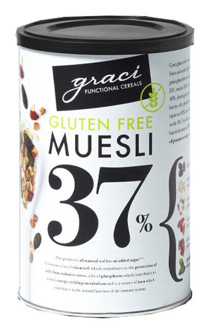 Graci Muesli 37% Gluten Free 400g-1