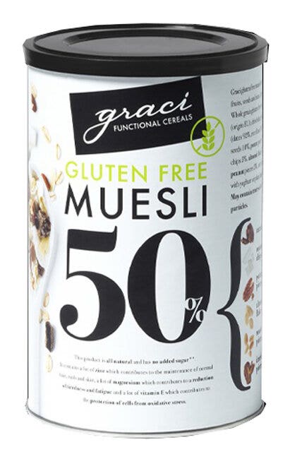 Graci Muesli 50% Gluten Free 400g-1