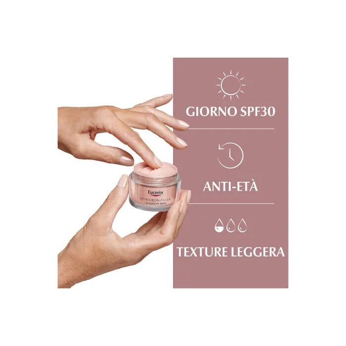 Eucerin Hyaluron-Filler + Elasticity Crema Giorno Rosé SPF30 50ml-12