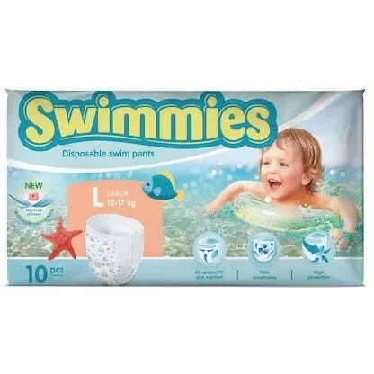 Swimmies Pants Special Large 10 Pezzi-2