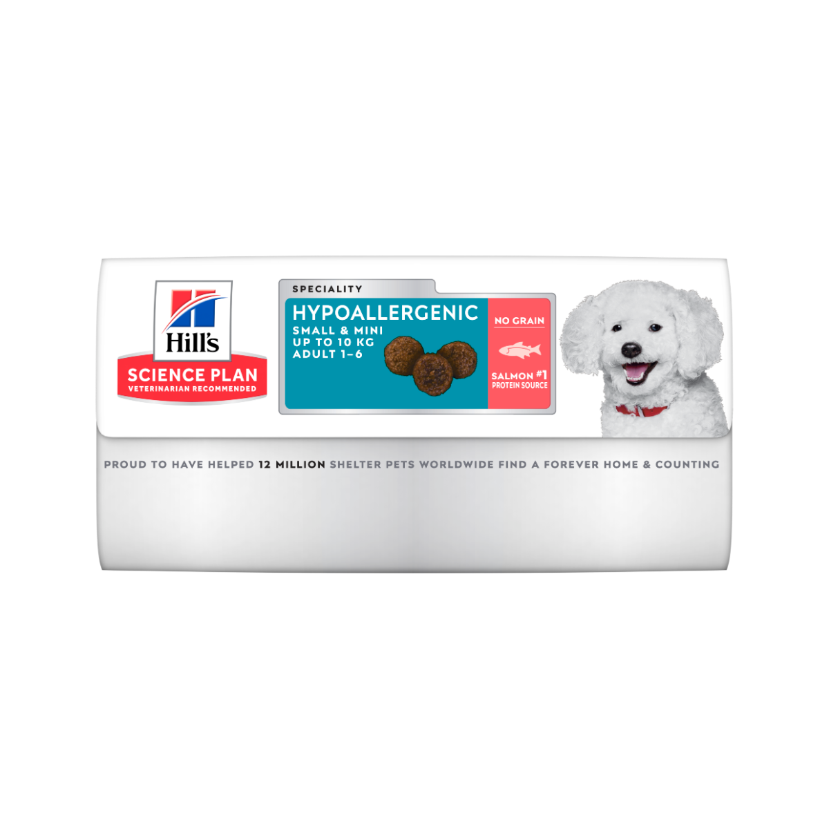 Hill's Science Plan Hypoallergenic Al Salmone Cibo Secco Cani Adulti Taglia Small Sacco 6kg-2