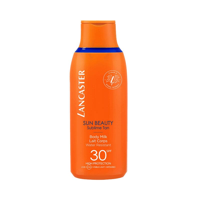 Lancaster Sun Beauty Sublime Tan Body Milk Latte Corpo SPF30 400ml-2