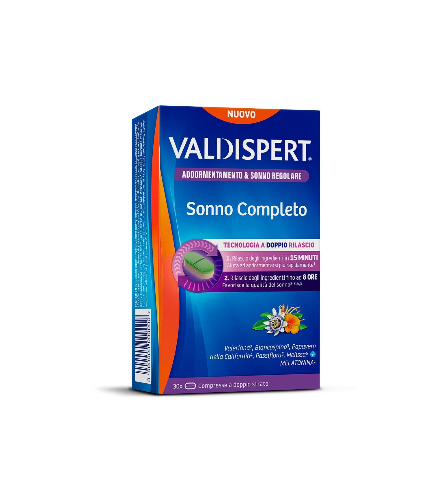 Valdispert Sonno Completo 30 Compresse Doppio Strato-1