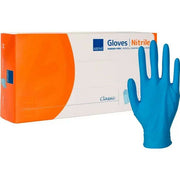 Abena Guanto Nitrile Senza Polvere Blu Taglia XL 100 Pezzi-1