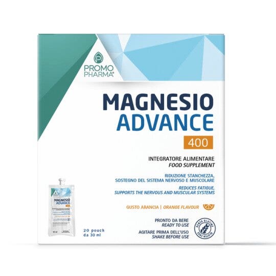 Promopharma Magnesio Advance 400 20 Pouch da 30ml-1