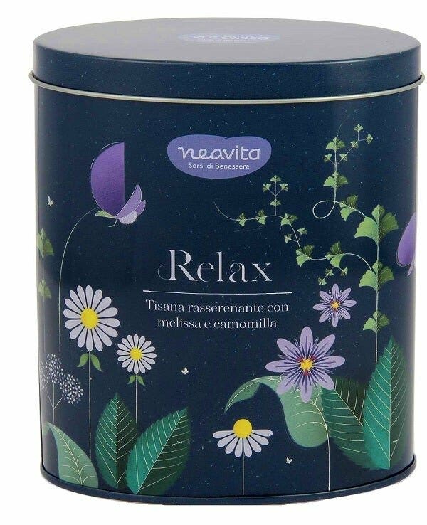 Neavita Tisana Relax Filtroscrigno In Oval Tin-2