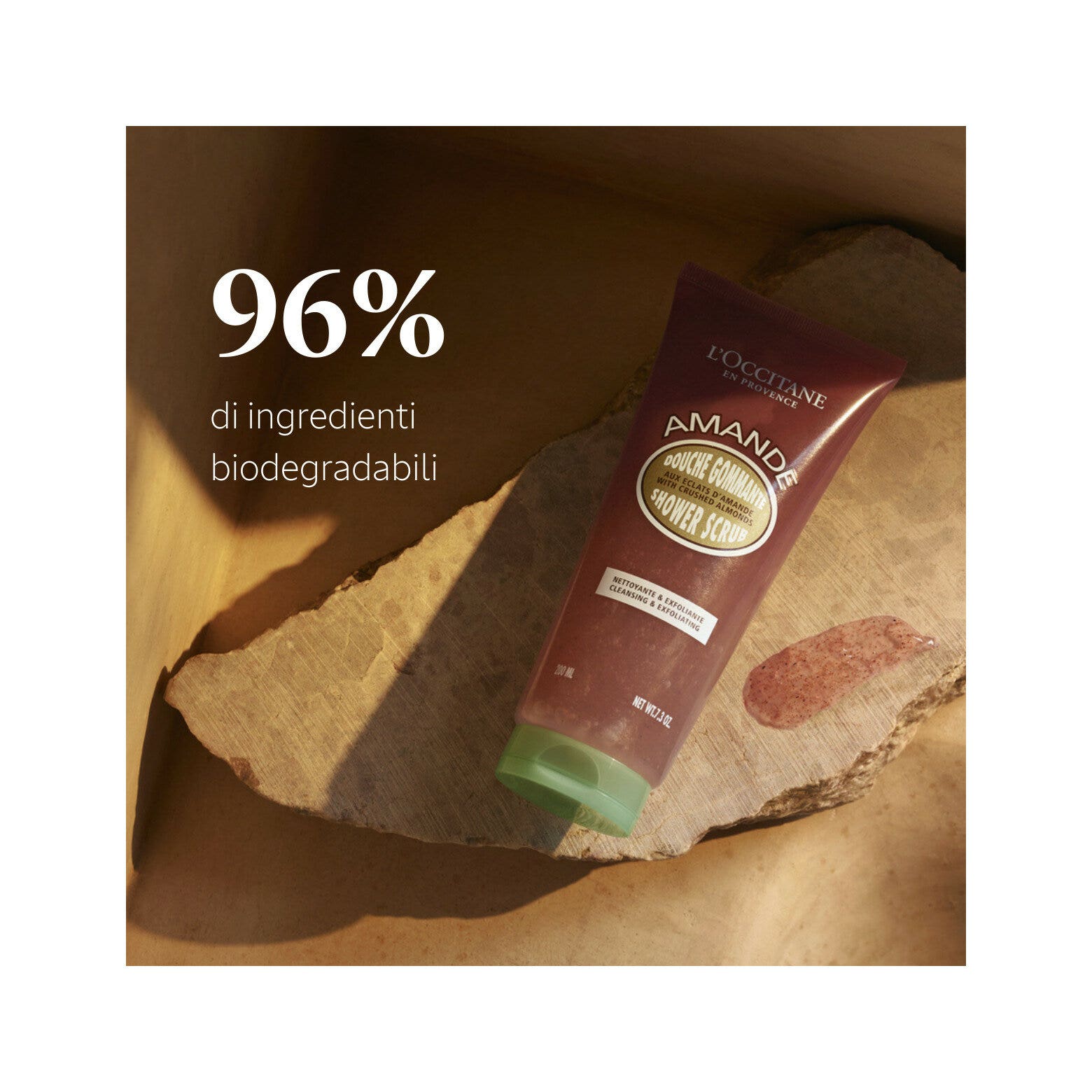 L'Occitane Bagno Doccia Esfoliante Alla Mandorla 200ml-2