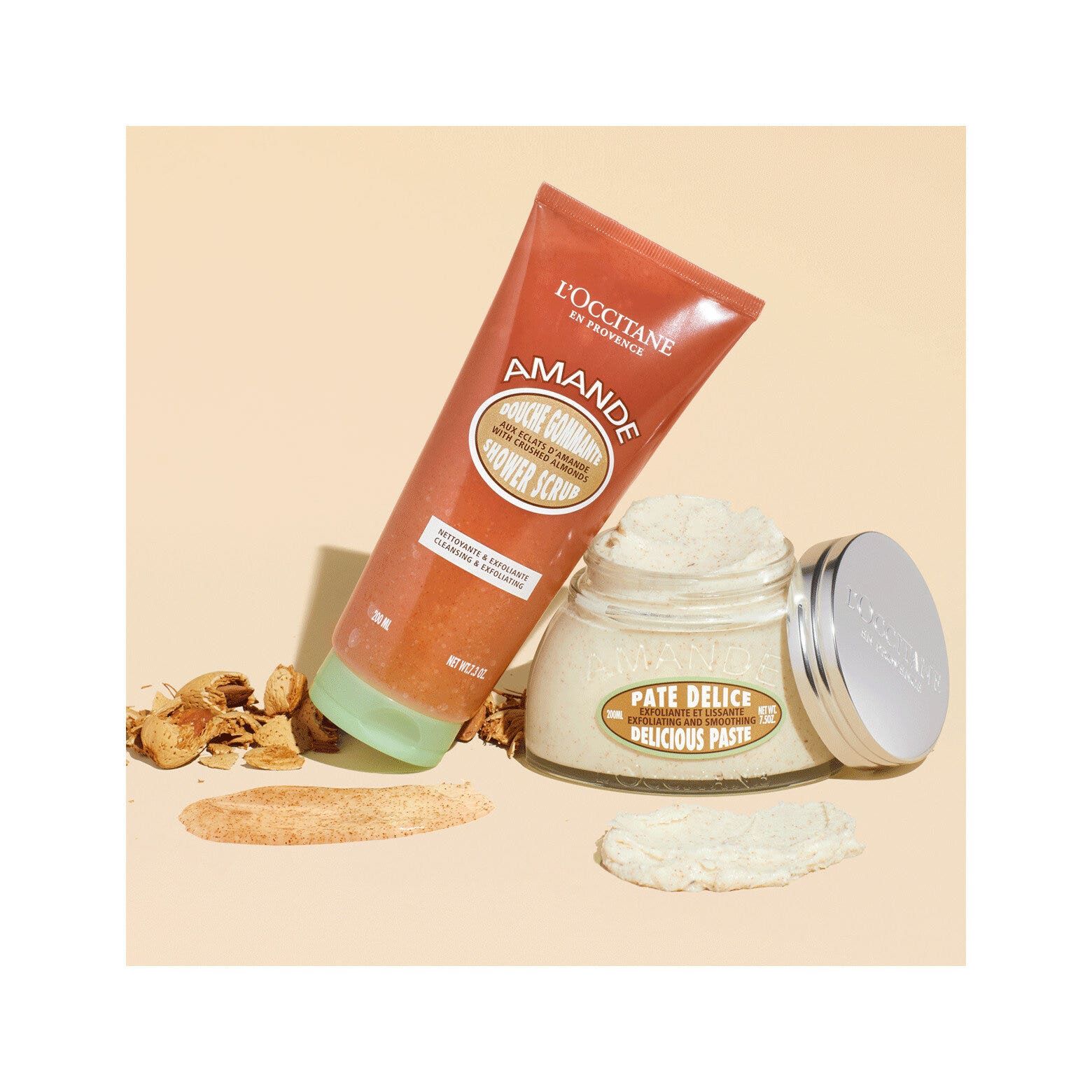 L'Occitane Bagno Doccia Esfoliante Alla Mandorla 200ml-5