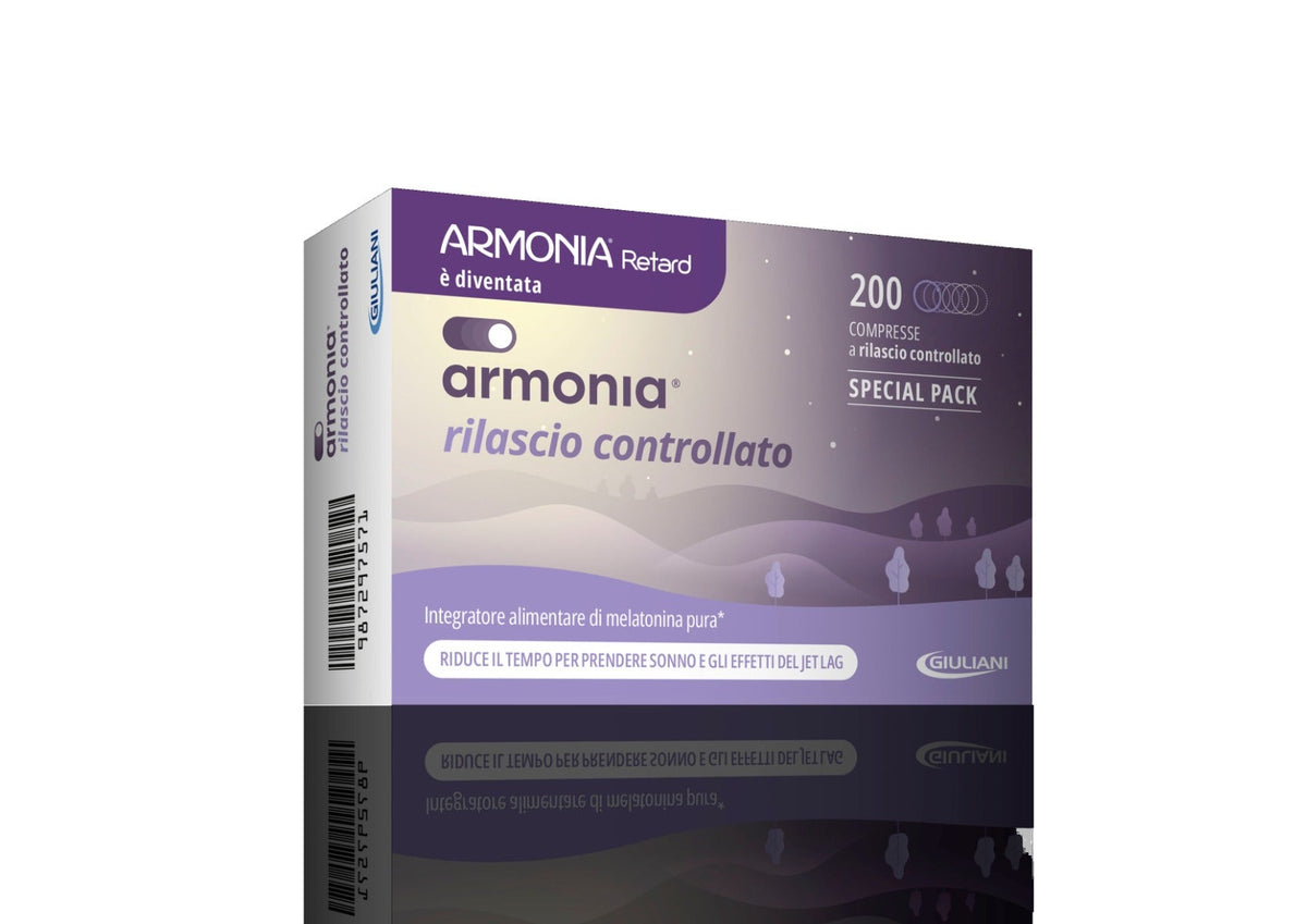 Armonia Melatonina Rilascio Controllato 200 Compresse-3