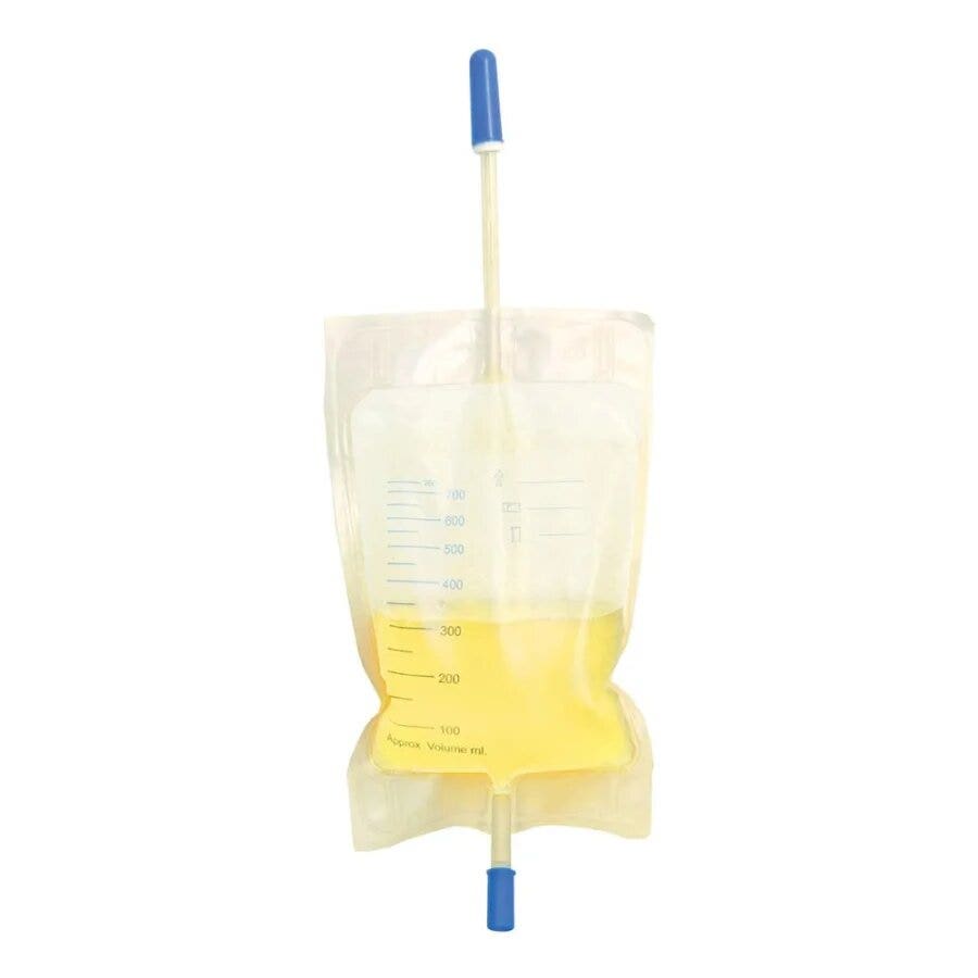 Sacca Urina Gamba 750ml 10 Pezzi-1