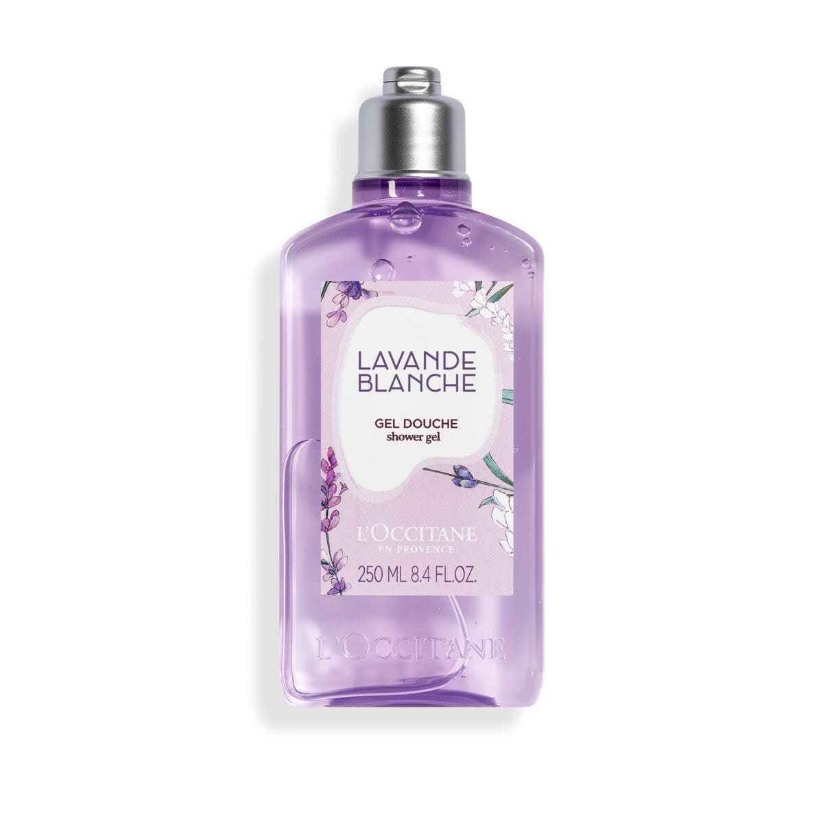 L'Occitane Gel Doccia Lavanda Bianca 250ml-1
